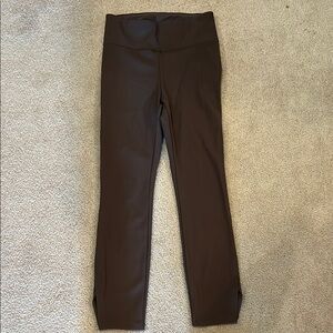 Calia Leggings- Brown, Nylon and Lycra Spandex. Never worn!